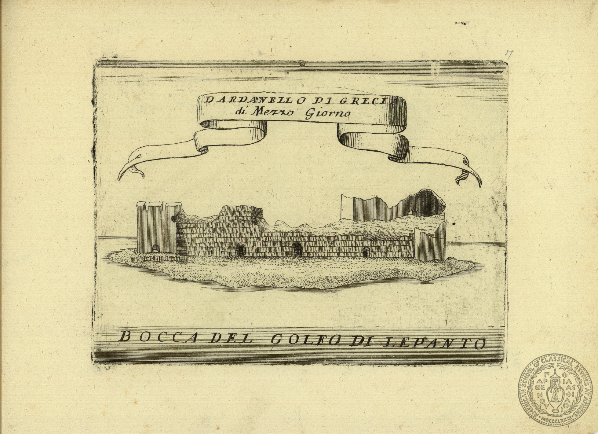 Dardanello di Grecia di Mezzo Giorno